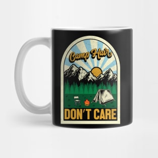 Camping design Camp hair don’t care Mug